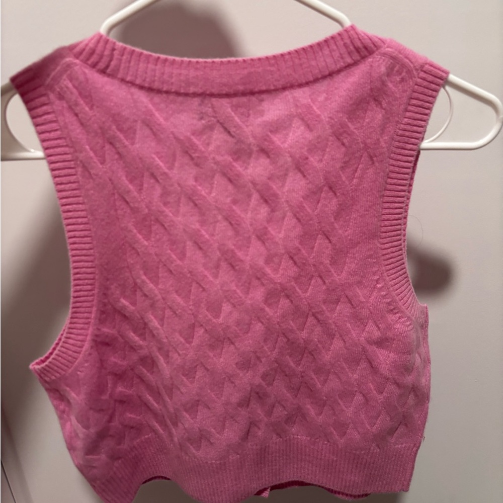 Cashmere jcrew sweater top with beautiful gold buttons #jcrew - Picture 3 of 3